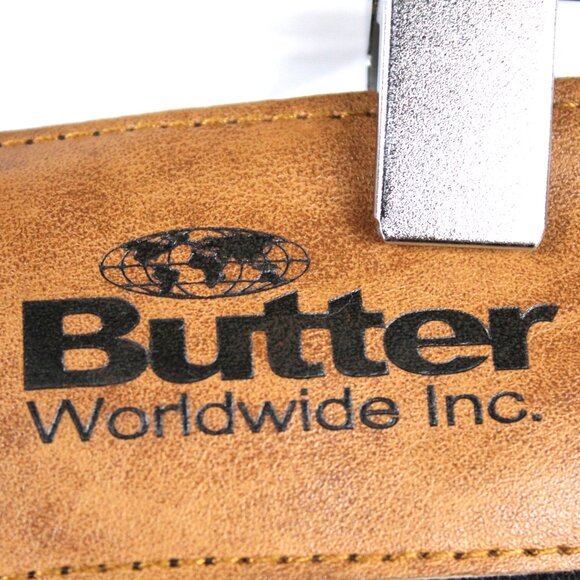 BUTTER WORLDWIDE INC MEN'S BLUE JEAN SHORTS W/EMBROIDERED "BASS" CHARACTER SZ 28 - Picture 8 of 8